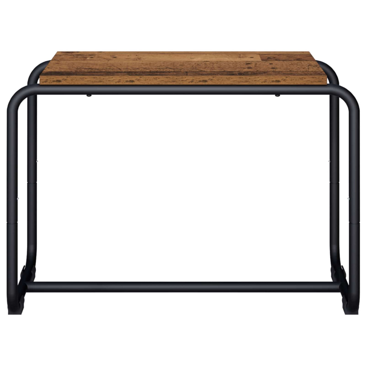 TV-standaard 60 x 35,5 x 42 cm Oud hout Bewerkt hout