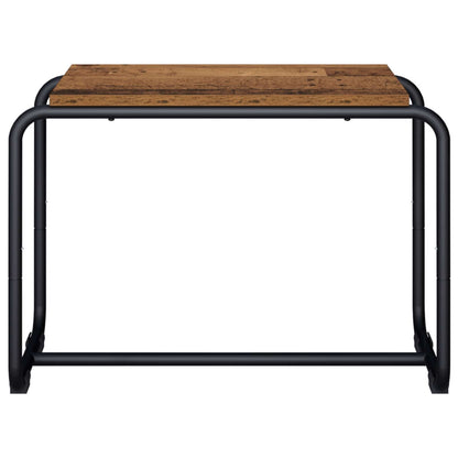 TV-standaard 60 x 35,5 x 42 cm Oud hout Bewerkt hout