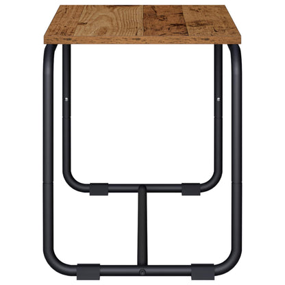 TV-standaard 60 x 35,5 x 42 cm Oud hout Bewerkt hout