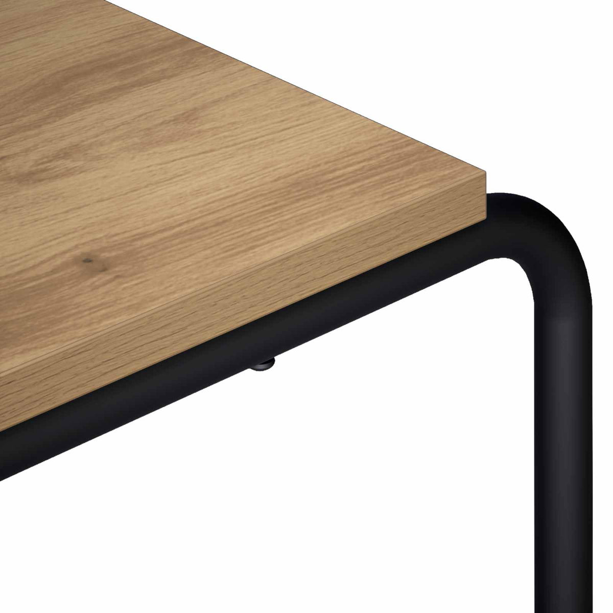 TV-standaard 60 x 35,5 x 42 cm Artisanaal eiken Bewerkt hout