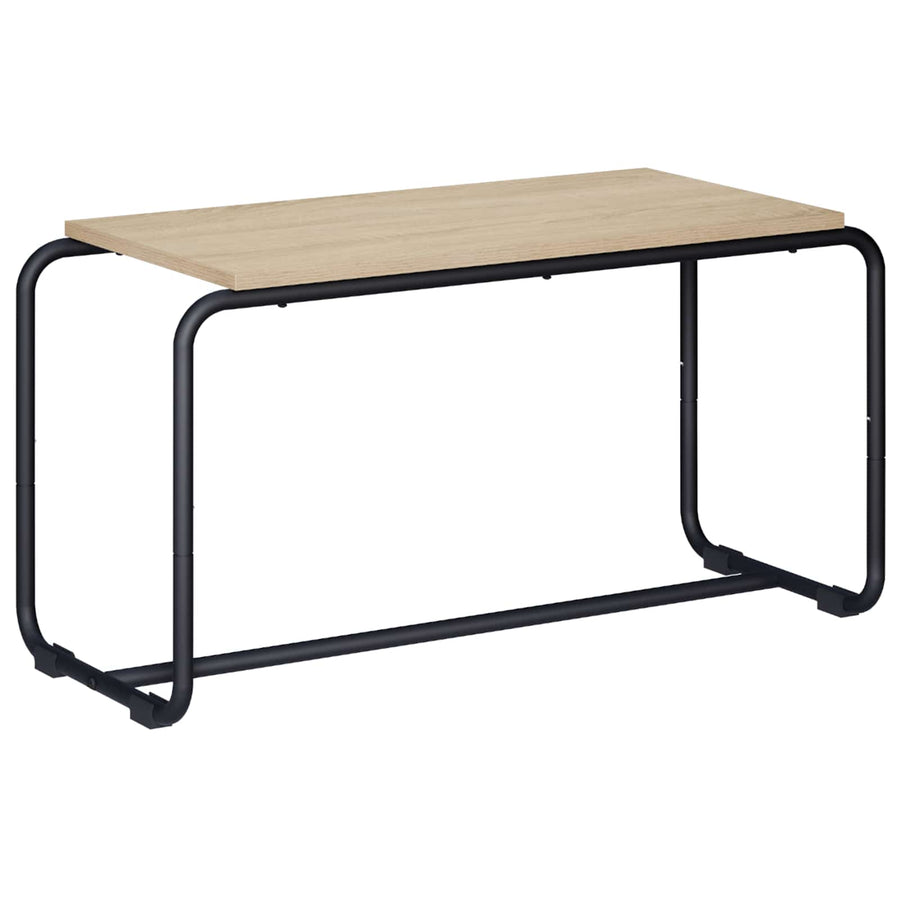 TV-standaard 80 x 35.5 x 42 cm Sonoma Eiken Bewerkt hout