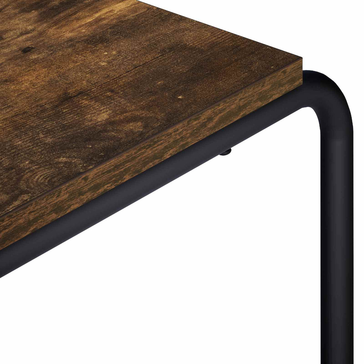 TV-standaard 80 x 35.5 x 42 cm Gerookt eiken Bewerkt hout