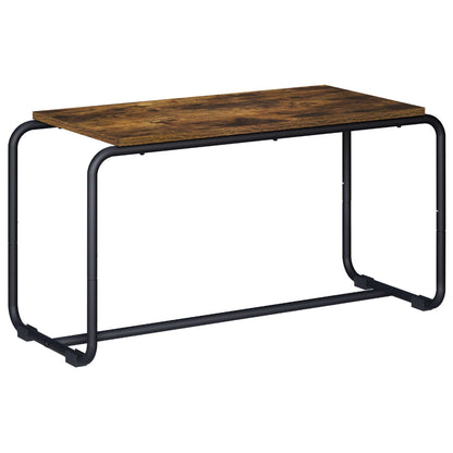 TV-standaard 80 x 35.5 x 42 cm Gerookt eiken Bewerkt hout