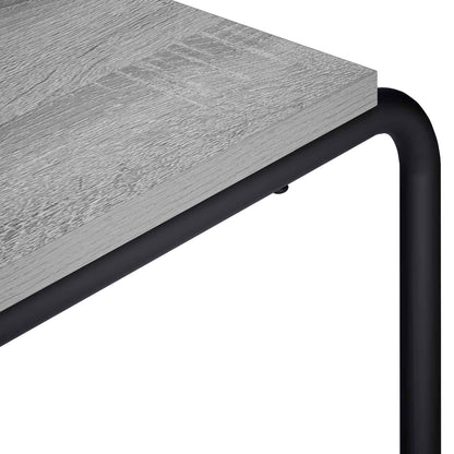 TV-standaard 80 x 35.5 x 42 cm Grijs Sonoma Bewerkt hout