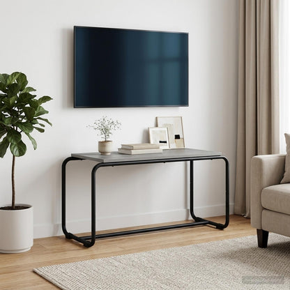 TV-standaard 80 x 35.5 x 42 cm Grijs Sonoma Bewerkt hout