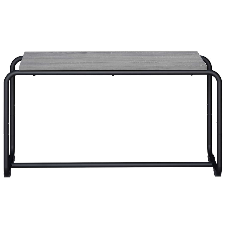 TV-standaard 80 x 35.5 x 42 cm Grijs Sonoma Bewerkt hout