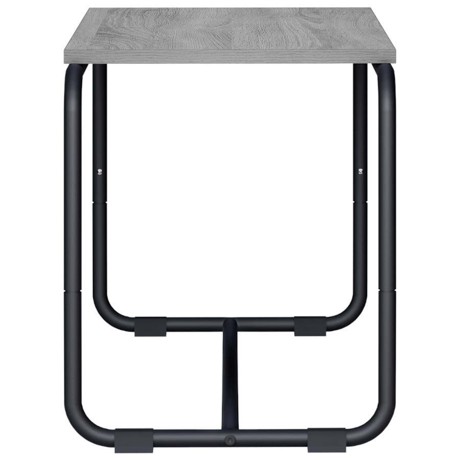 TV-standaard 80 x 35.5 x 42 cm Grijs Sonoma Bewerkt hout