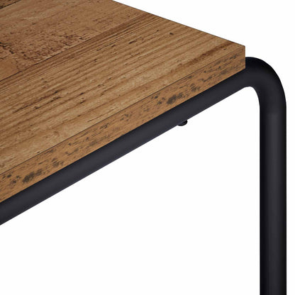 TV-standaard 80 x 35.5 x 42 cm Oud hout Bewerkt hout