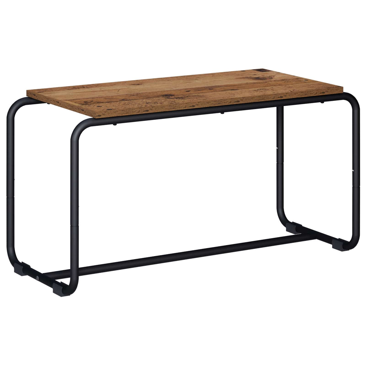 TV-standaard 80 x 35.5 x 42 cm Oud hout Bewerkt hout