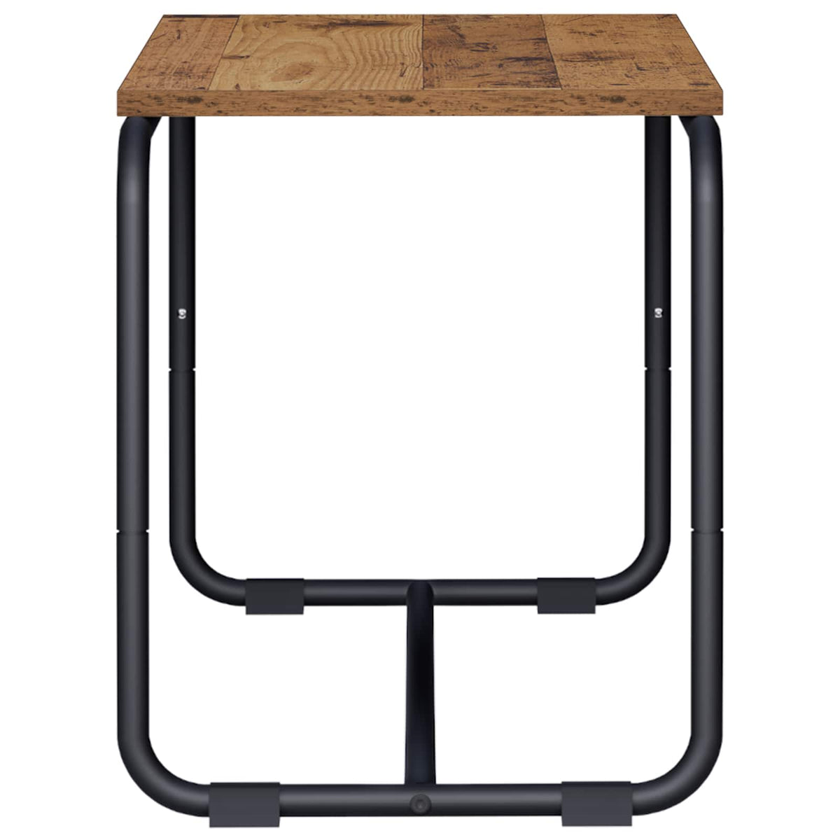 TV-standaard 80 x 35.5 x 42 cm Oud hout Bewerkt hout