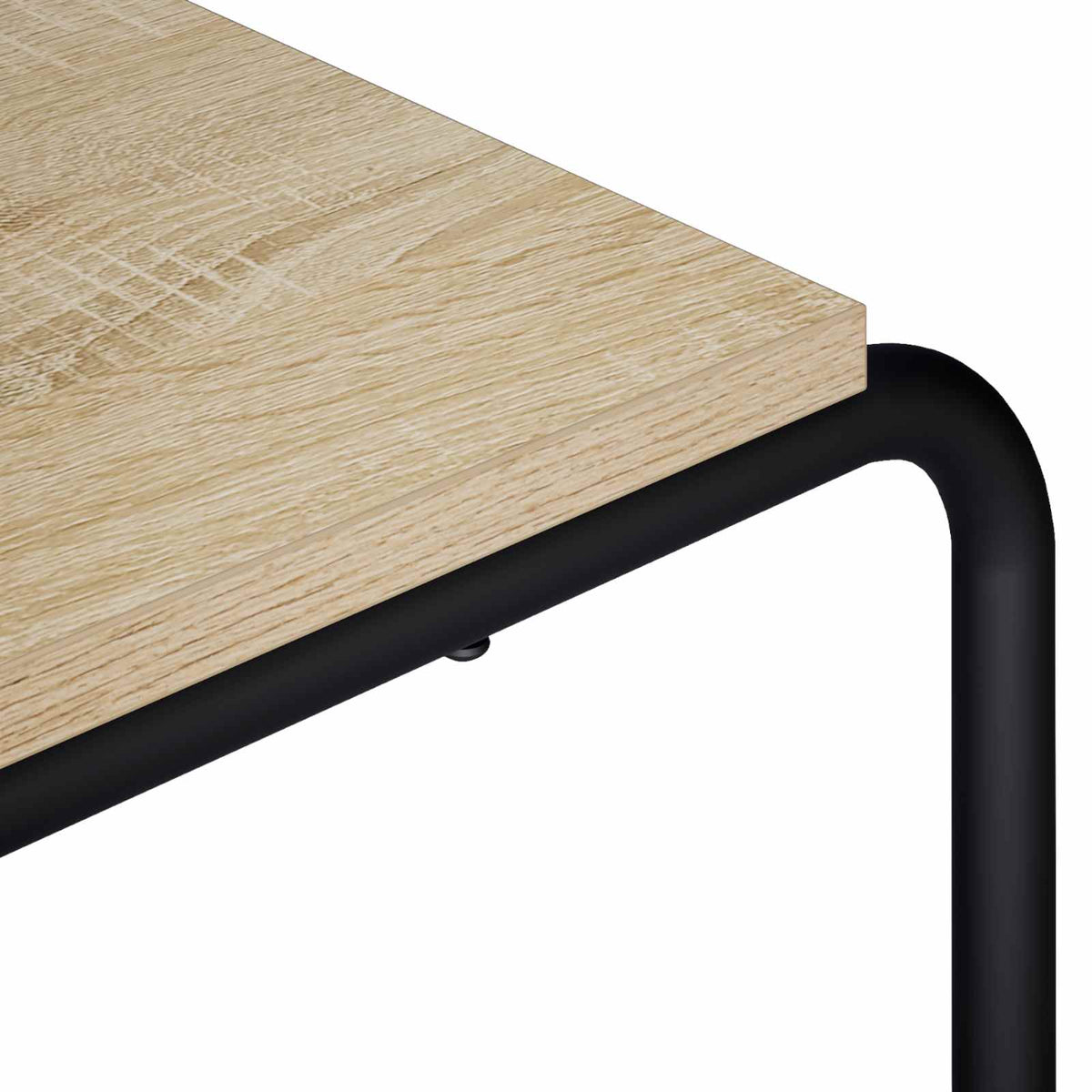 TV-standaard 98 x 35.5 x 42 cm Sonoma Eiken Bewerkt hout
