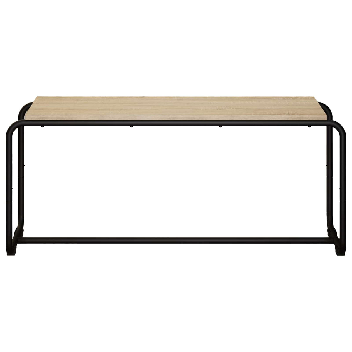 TV-standaard 98 x 35.5 x 42 cm Sonoma Eiken Bewerkt hout