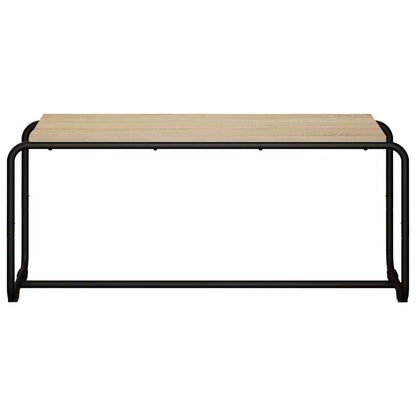 TV-standaard 98 x 35.5 x 42 cm Sonoma Eiken Bewerkt hout