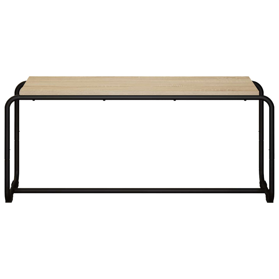TV-standaard 98 x 35.5 x 42 cm Sonoma Eiken Bewerkt hout