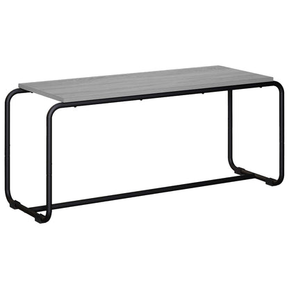 TV-standaard 98 x 35.5 x 42 cm Grijs Sonoma Bewerkt hout