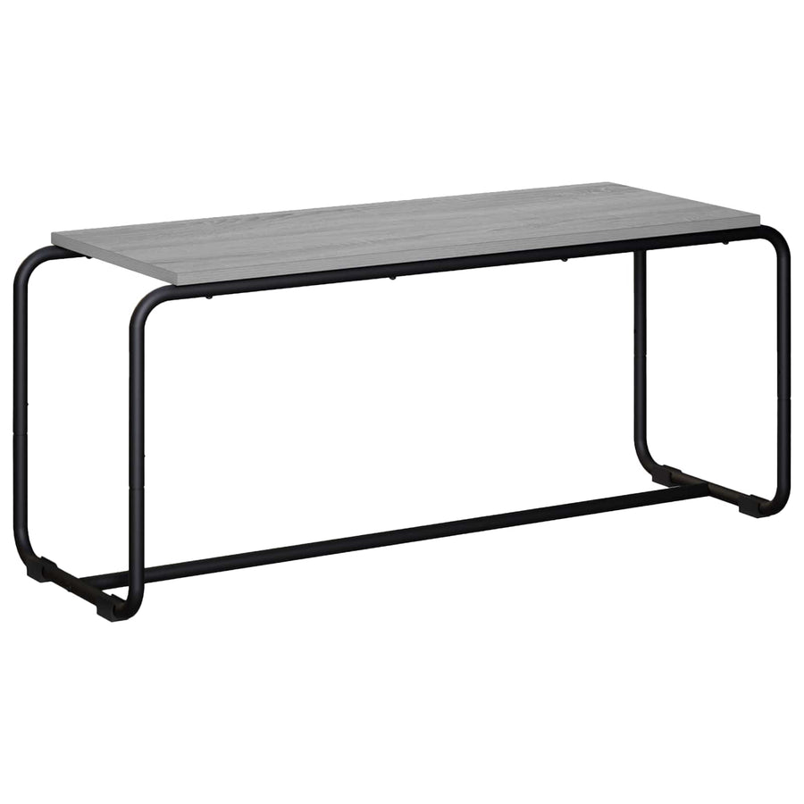 TV-standaard 98 x 35.5 x 42 cm Grijs Sonoma Bewerkt hout
