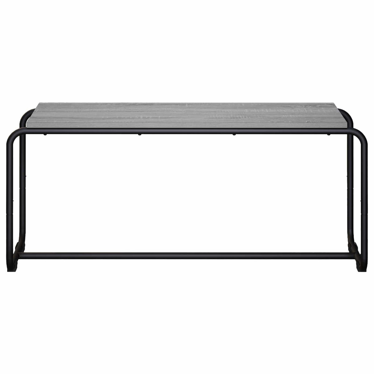 TV-standaard 98 x 35.5 x 42 cm Grijs Sonoma Bewerkt hout