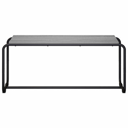 TV-standaard 98 x 35.5 x 42 cm Grijs Sonoma Bewerkt hout