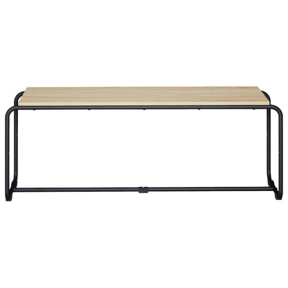 TV-standaard 113.5 x 35.5 x 42 cm Sonoma Eiken Bewerkt hout