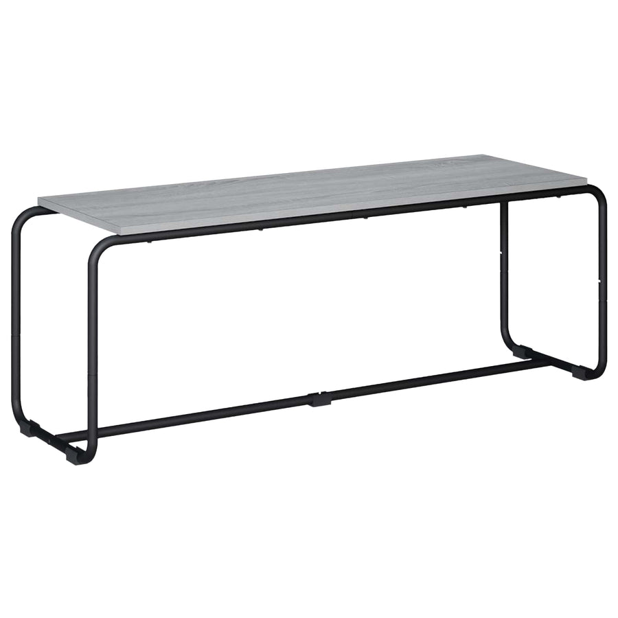 TV-standaard 113.5 x 35.5 x 42 cm Grijs Sonoma Bewerkt hout