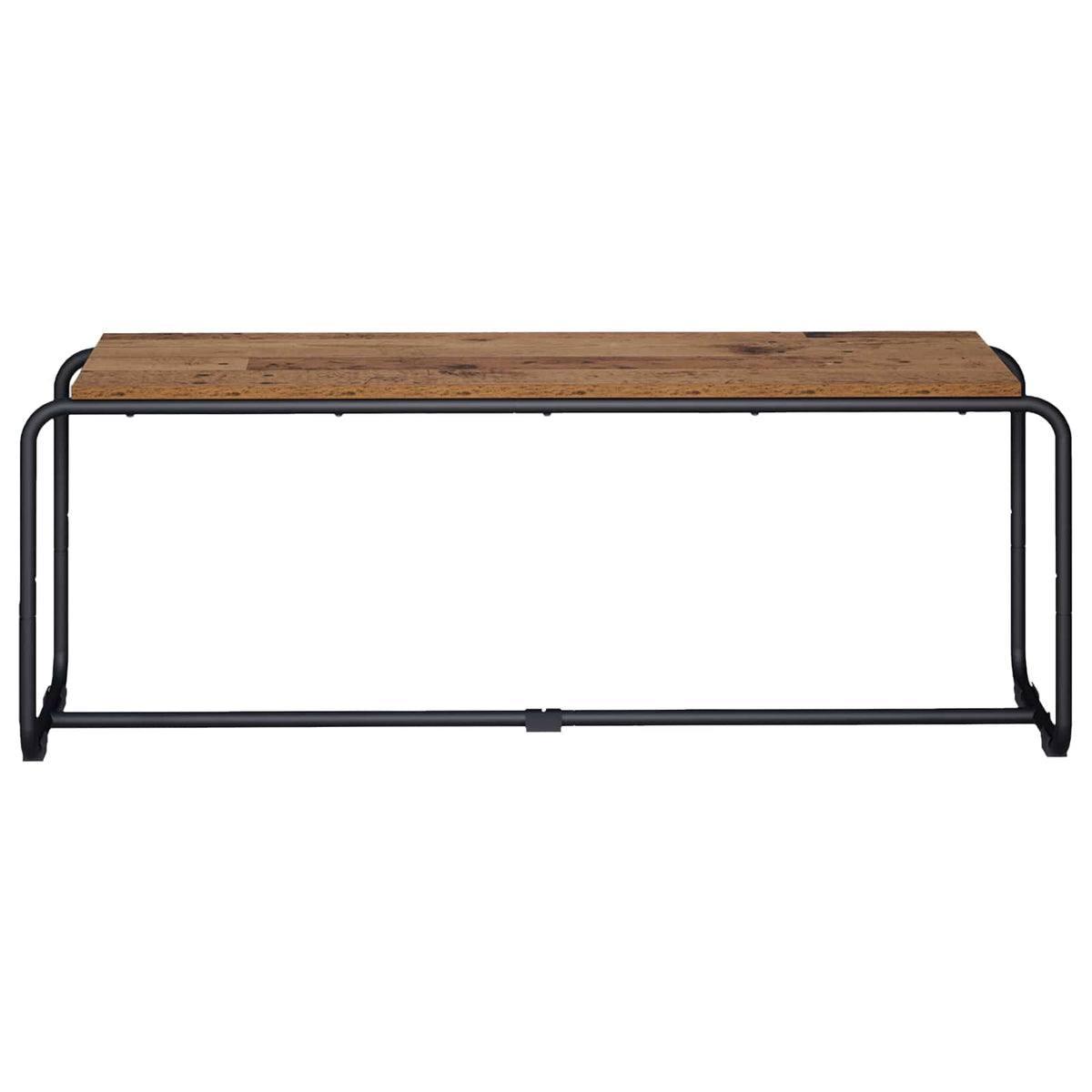 TV-standaard 113.5 x 35.5 x 42 cm Oud hout Bewerkt hout