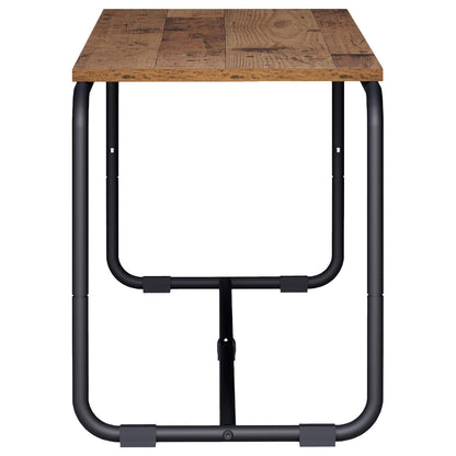 TV-standaard 113.5 x 35.5 x 42 cm Oud hout Bewerkt hout