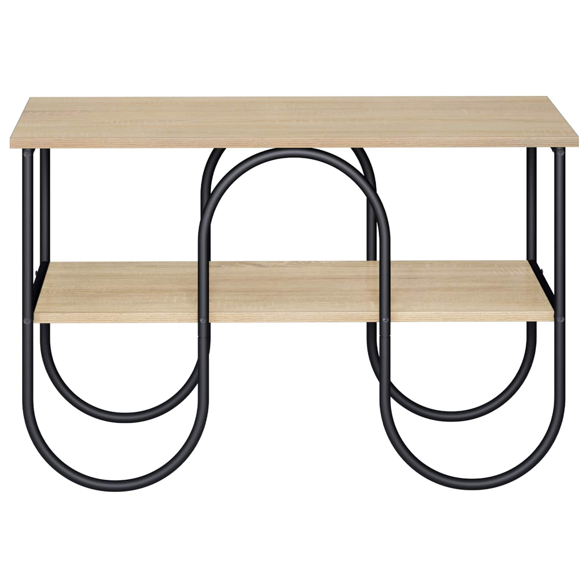TV-standaard 80 x 40 x 50 cm Sonoma Eiken Bewerkt hout