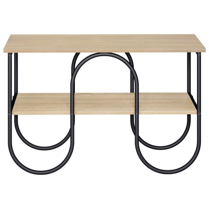 TV-standaard 80 x 40 x 50 cm Sonoma Eiken Bewerkt hout