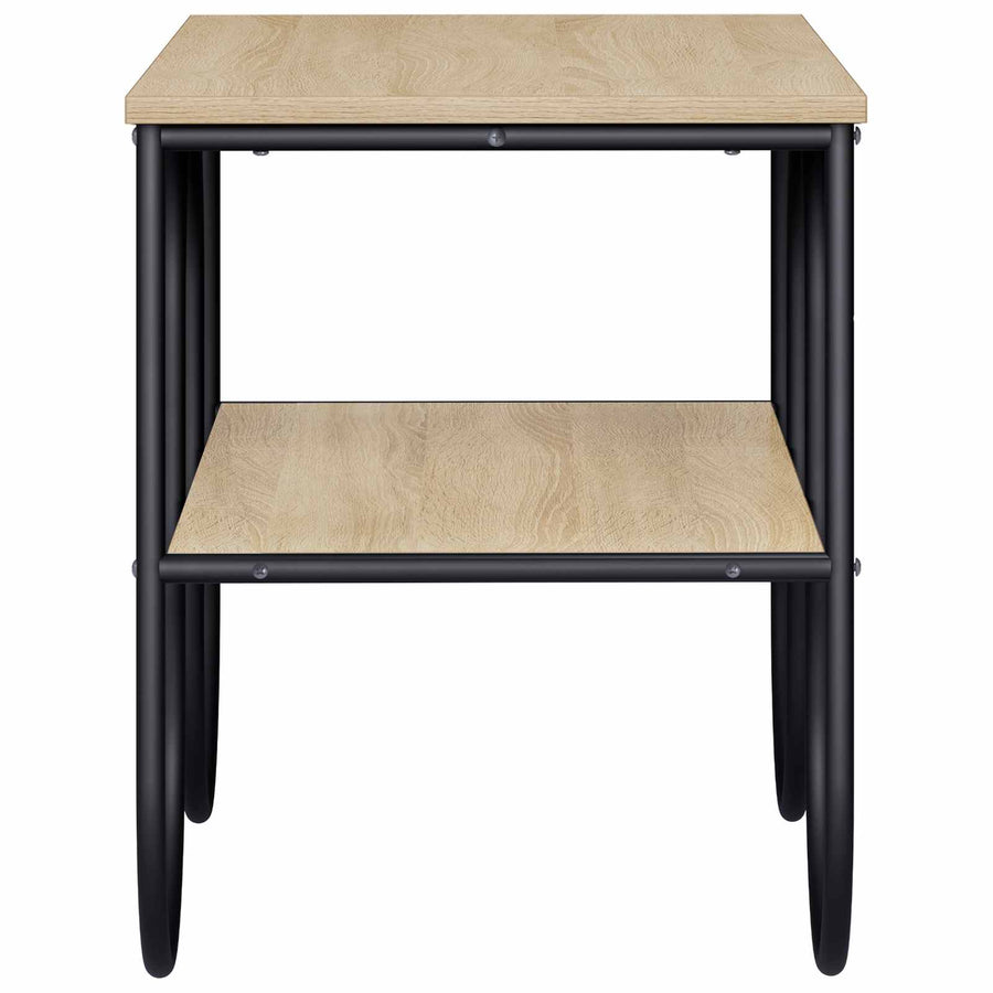 TV-standaard 80 x 40 x 50 cm Sonoma Eiken Bewerkt hout