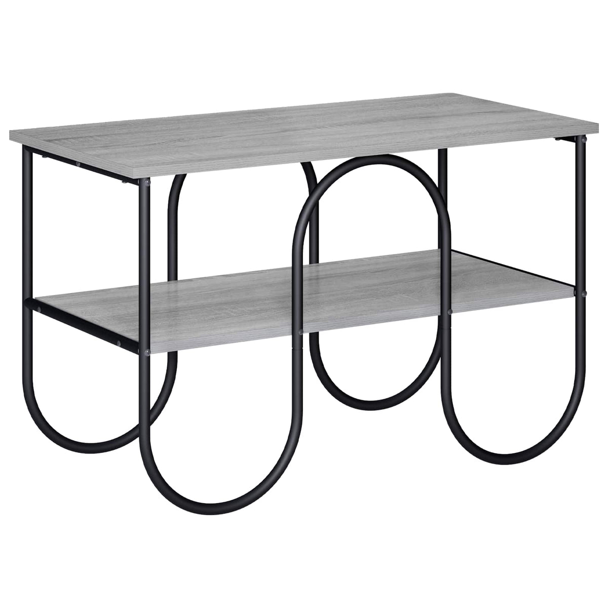 TV-standaard 80 x 40 x 50 cm Grijs Sonoma Bewerkt hout