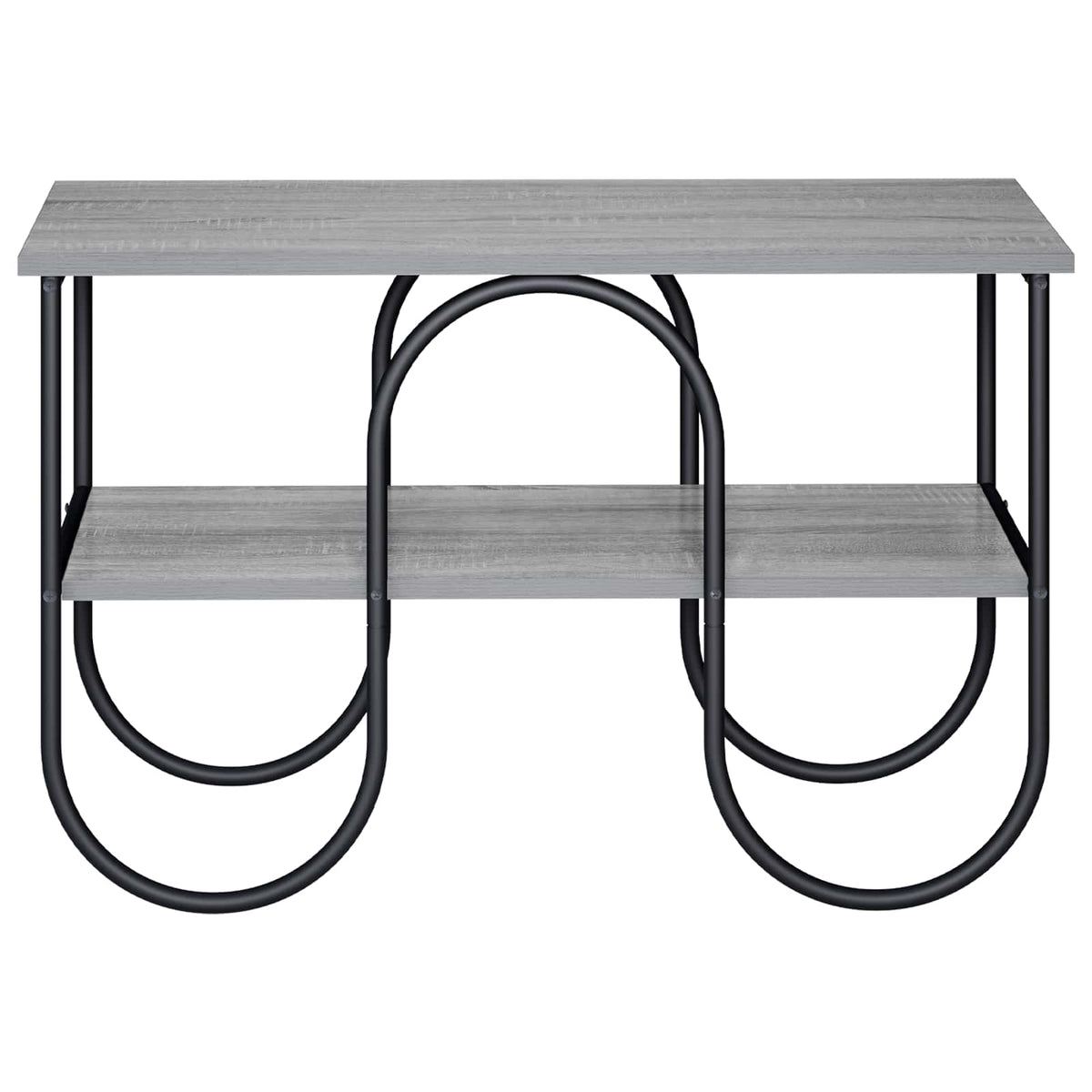 TV-standaard 80 x 40 x 50 cm Grijs Sonoma Bewerkt hout