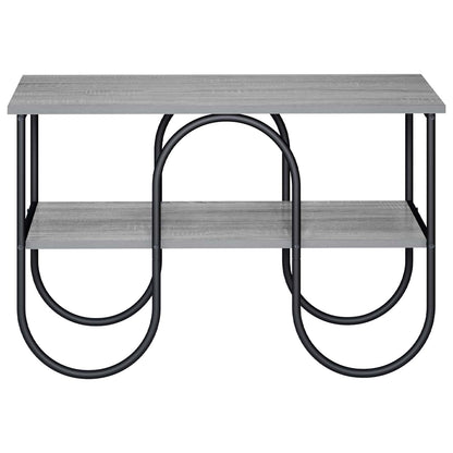 TV-standaard 80 x 40 x 50 cm Grijs Sonoma Bewerkt hout