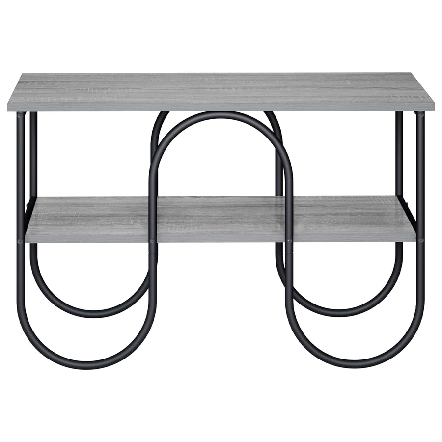 TV-standaard 80 x 40 x 50 cm Grijs Sonoma Bewerkt hout