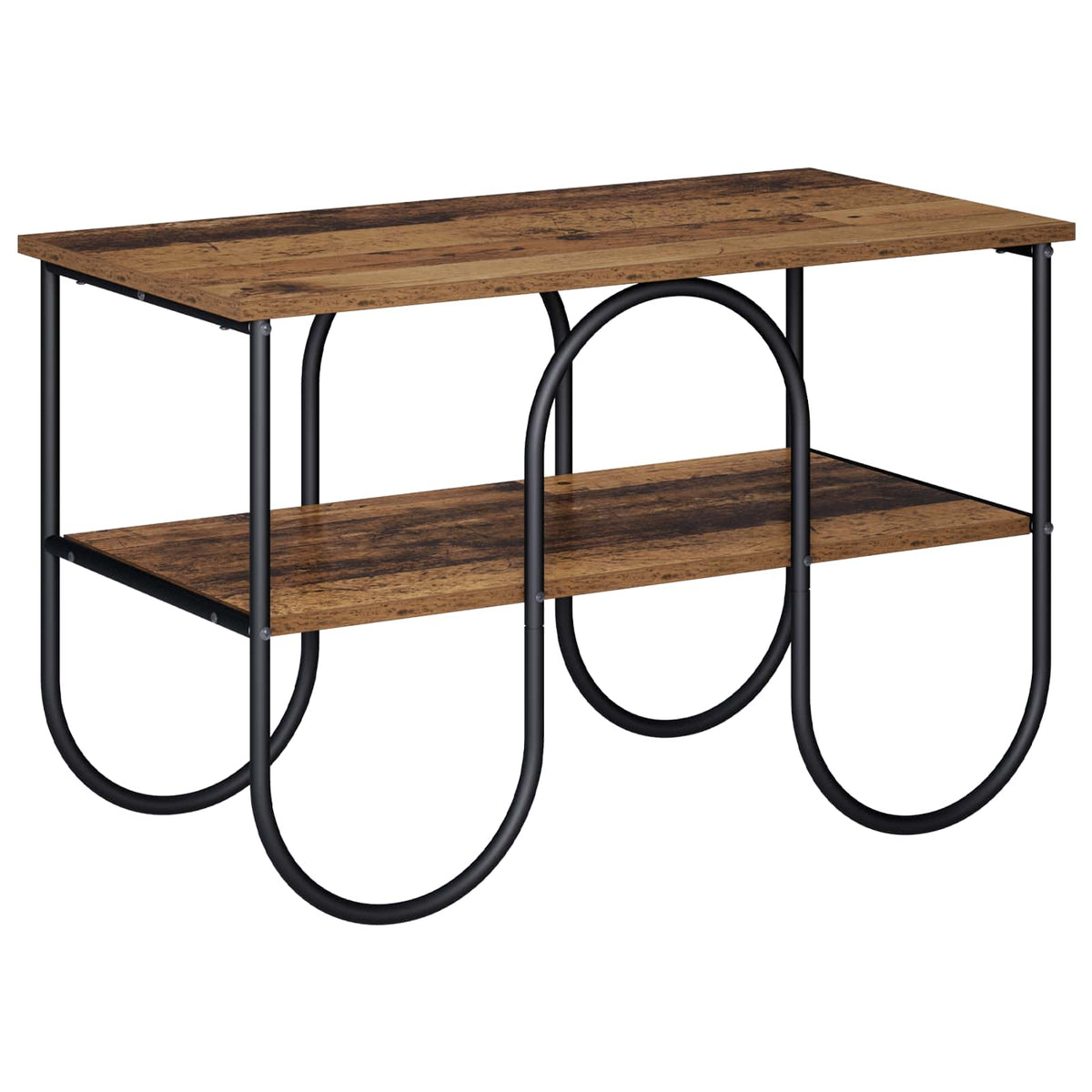 TV-standaard 80 x 40 x 50 cm Oud hout Bewerkt hout