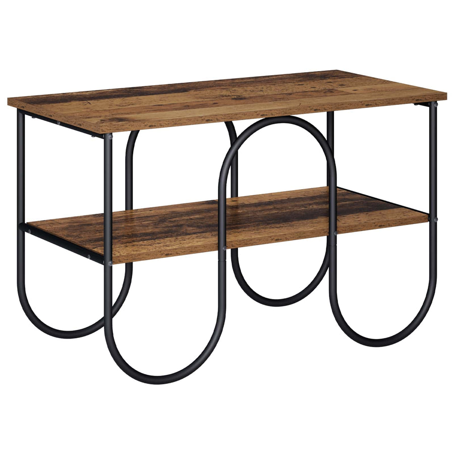 TV-standaard 80 x 40 x 50 cm Oud hout Bewerkt hout