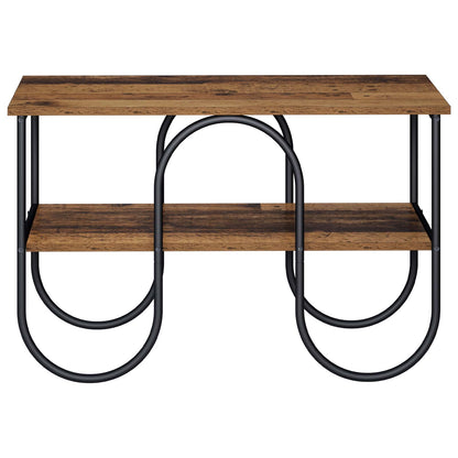 TV-standaard 80 x 40 x 50 cm Oud hout Bewerkt hout