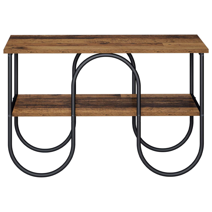 TV-standaard 80 x 40 x 50 cm Oud hout Bewerkt hout