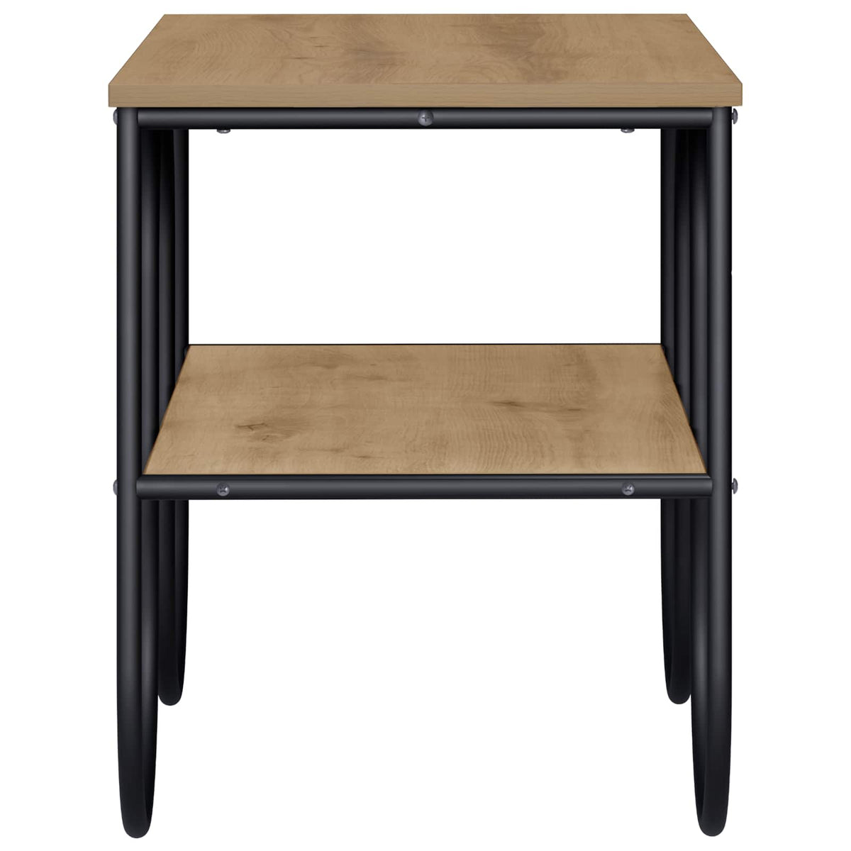 TV-standaard 80 x 40 x 50 cm Artisanaal eiken Bewerkt hout