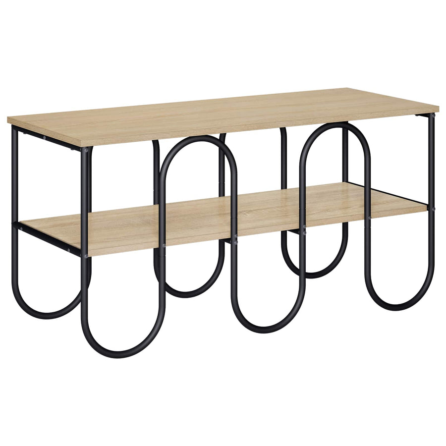 TV-standaard 100 x 40 x 50 cm Sonoma Eiken Bewerkt hout