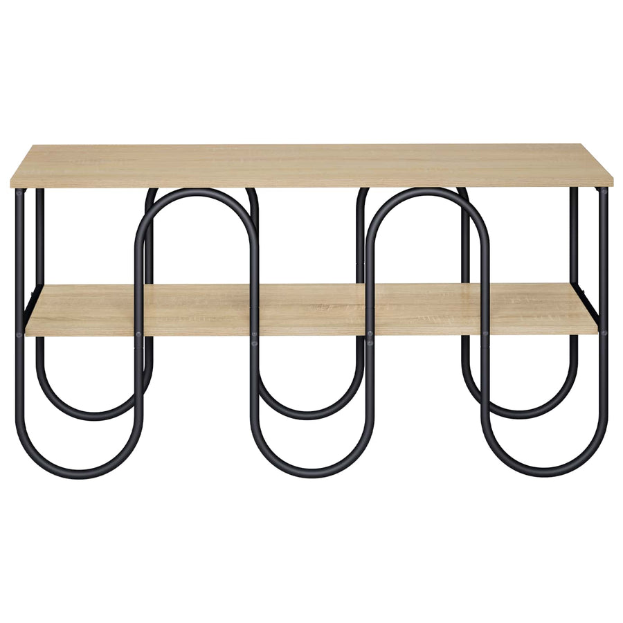 TV-standaard 100 x 40 x 50 cm Sonoma Eiken Bewerkt hout