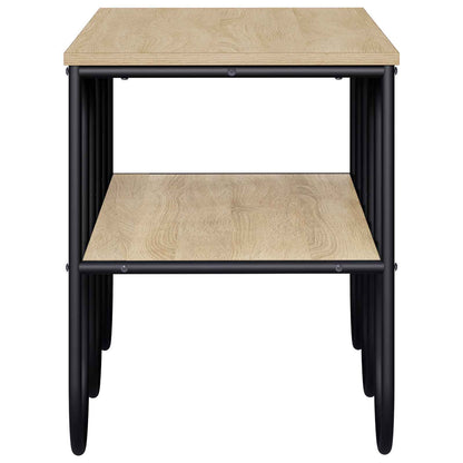 TV-standaard 100 x 40 x 50 cm Sonoma Eiken Bewerkt hout