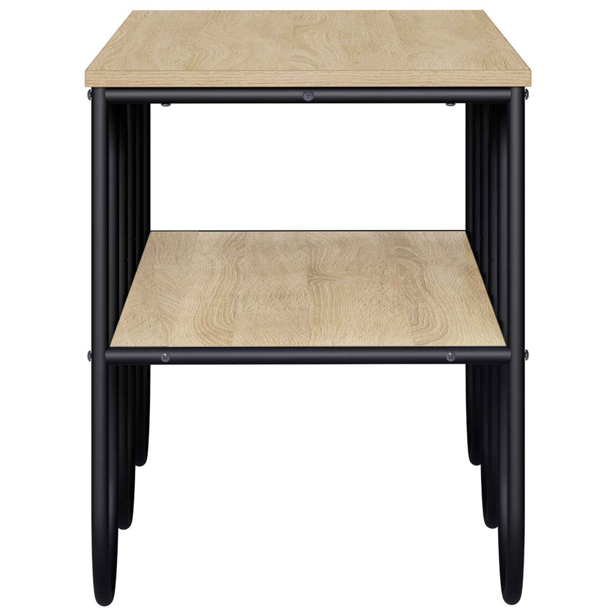 TV-standaard 100 x 40 x 50 cm Sonoma Eiken Bewerkt hout