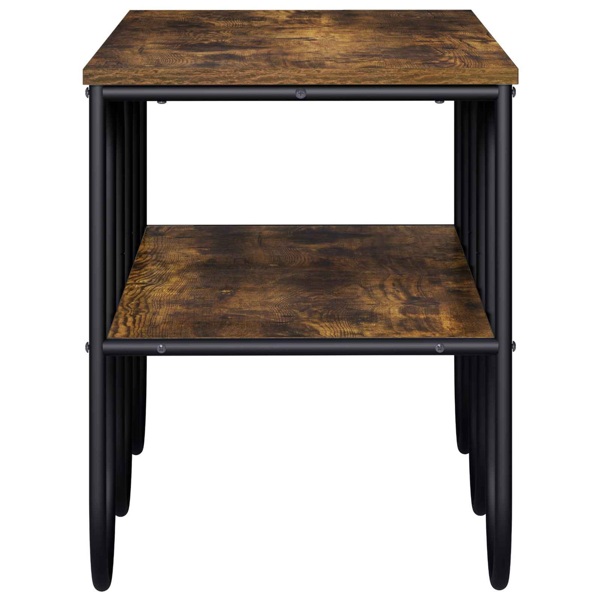 TV-standaard 100 x 40 x 50 cm Gerookt eiken Bewerkt hout
