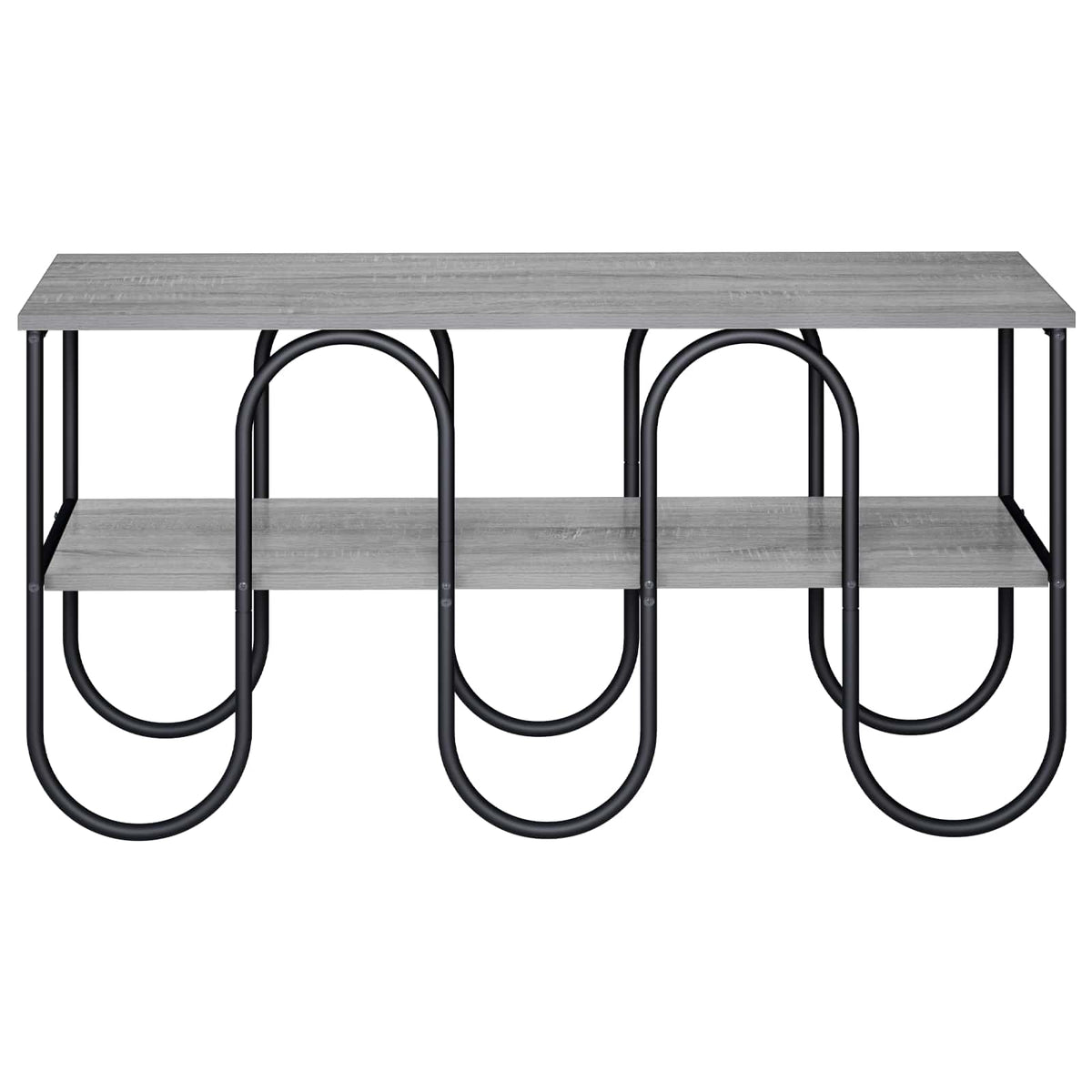 TV-standaard 100 x 40 x 50 cm Grijs Sonoma Bewerkt hout