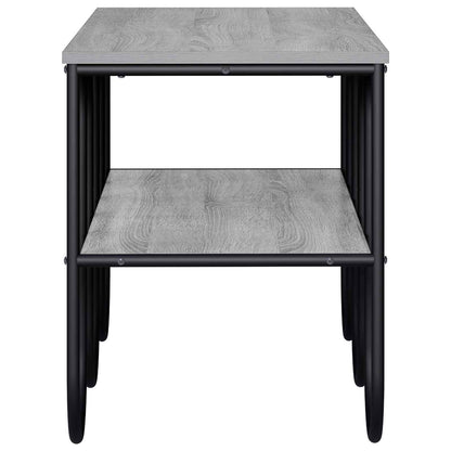 TV-standaard 100 x 40 x 50 cm Grijs Sonoma Bewerkt hout