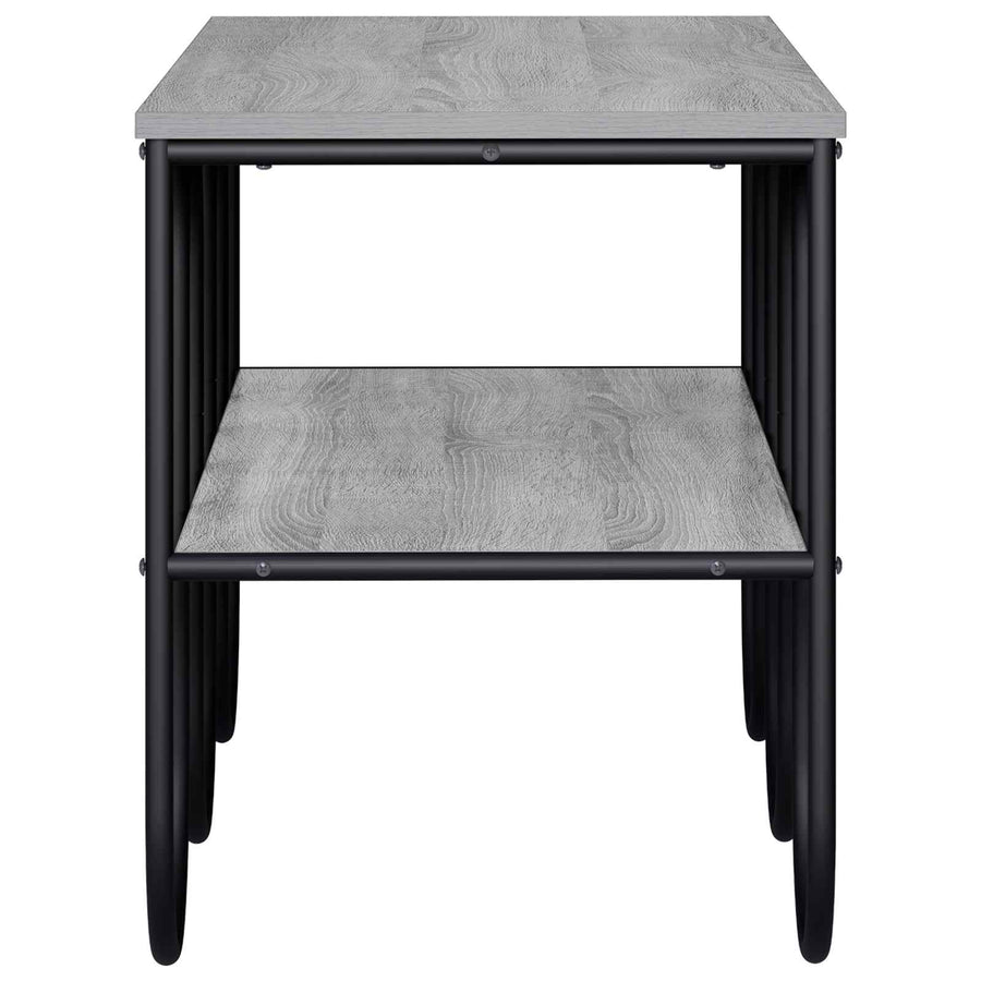 TV-standaard 100 x 40 x 50 cm Grijs Sonoma Bewerkt hout