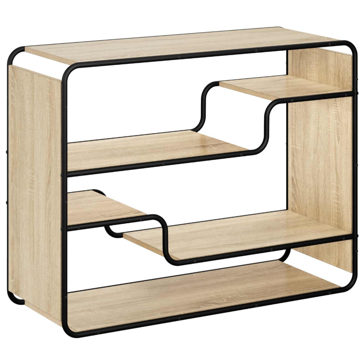 Dressoir Sonoma Eiken 98 x 37.5 x 75.5 cm Bewerkt hout