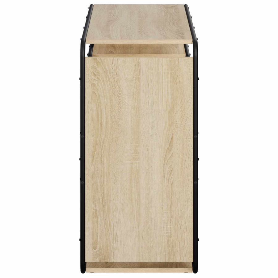 Dressoir Sonoma Eiken 98 x 37.5 x 75.5 cm Bewerkt hout