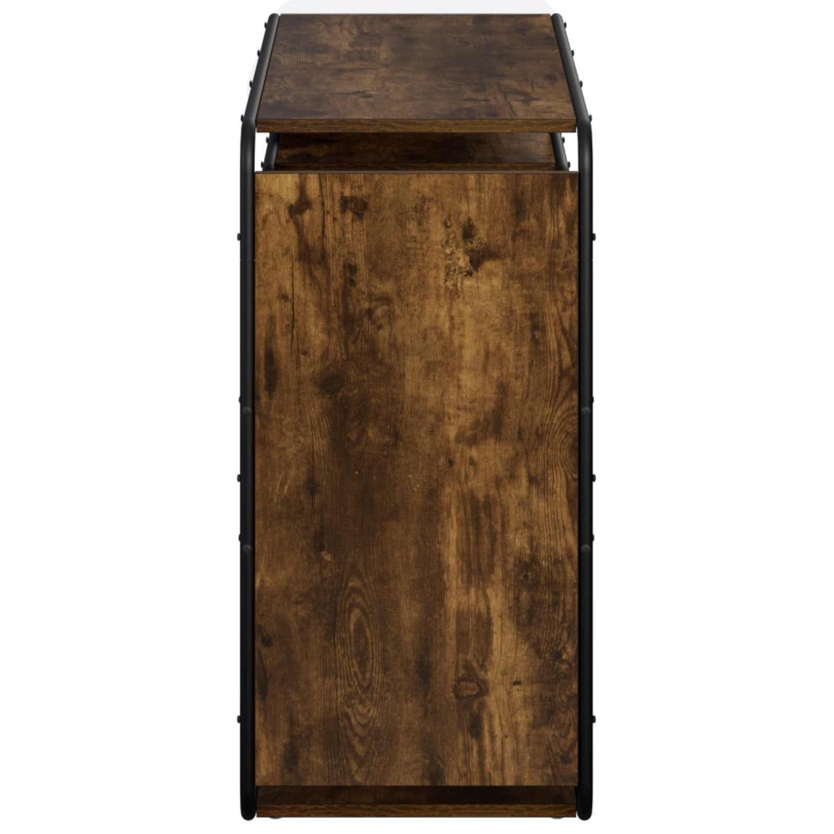 Dressoir Gerookt eiken 98 x 37.5 x 75.5 cm Bewerkt hout