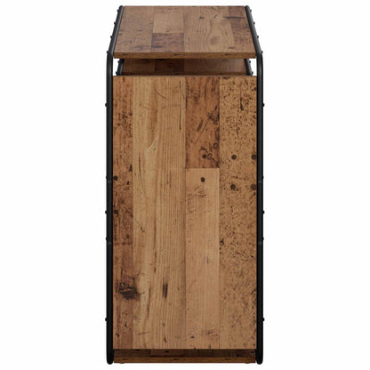 Dressoir Oud hout 98 x 37.5 x 75.5 cm Bewerkt hout